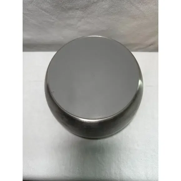 OXO Stainless Steel Salad Spinner with Locking Lid Rubber Bottom - GUC - Picture 4 of 5